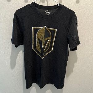 NHL Vegas Golden Knights T Shirt Medium. 47 brand